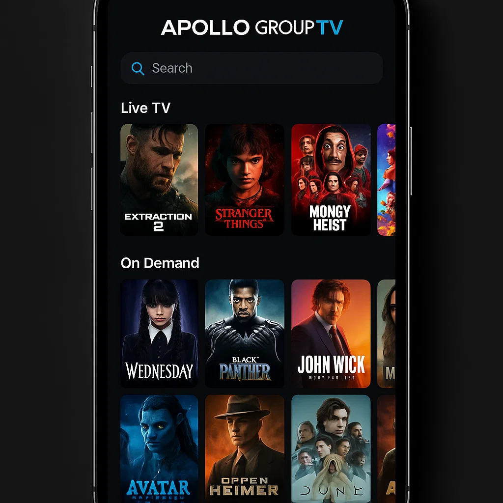 Apollo Group TV app